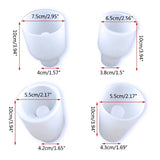Silicone Vase Molds DIY Crafts, Cylinder Epoxy Resin Casting Mold