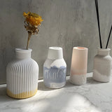 Silicone Vase Molds DIY Crafts, Cylinder Epoxy Resin Casting Mold