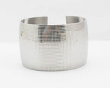 40MM Exaggerate 316l Stainless Steel Bracelet Big Cuff Bangle Punk Jewelry