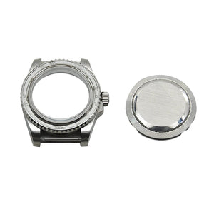 40mm Stainless Steel Watch Case Sapphire Glass for NH35A NH36A Movement