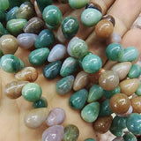 40PCS 8X12MM Gemstone Strings Turquoise Indian Agate Tiger Eye