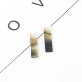 40PCS Carved Natural Mother of Pearl Charms - Minimalist Jewelry Earrings Charms
