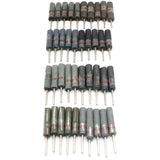 40PCS Cylinder Sandpaper Rod Ruler Kit for Jewelry Making