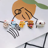 40PCS Mini Dancing Animal Sheep Pendant Keychain DIY Girl Gift