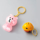 40PCS Keychain Making Supplies 5.5CM Jump Ring Metal Blank Keyring