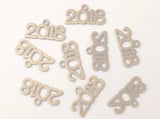 40PCS Word Metal Pendants for Jewelry Making