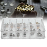 40PCS Watch Crowns Waterproof Replacement Repair Tools with Box