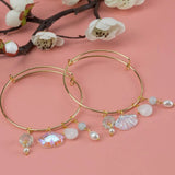 40 Pack Adjustable Wire Bracelets for DIY Jewelry Making