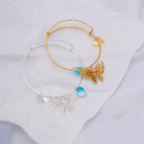40 Pack Adjustable Wire Bracelets for DIY Jewelry Making
