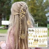 40Pcs Braids Hair Clips Dreadlocks Hair Rings Wide Application Durable