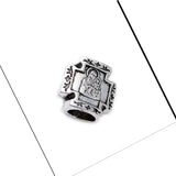 40Pcs Silver Plated Cross Spacer Beads for Charm Jewelry Making DIY