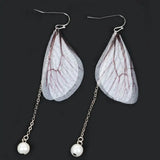 40Pcs Mixed Butterfly Dragonfly Cicada Wing Charms Earring Pendants Findings DIY