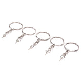 40Pcs Key Chain Key Ring Lobster Clasps Jewelry Making