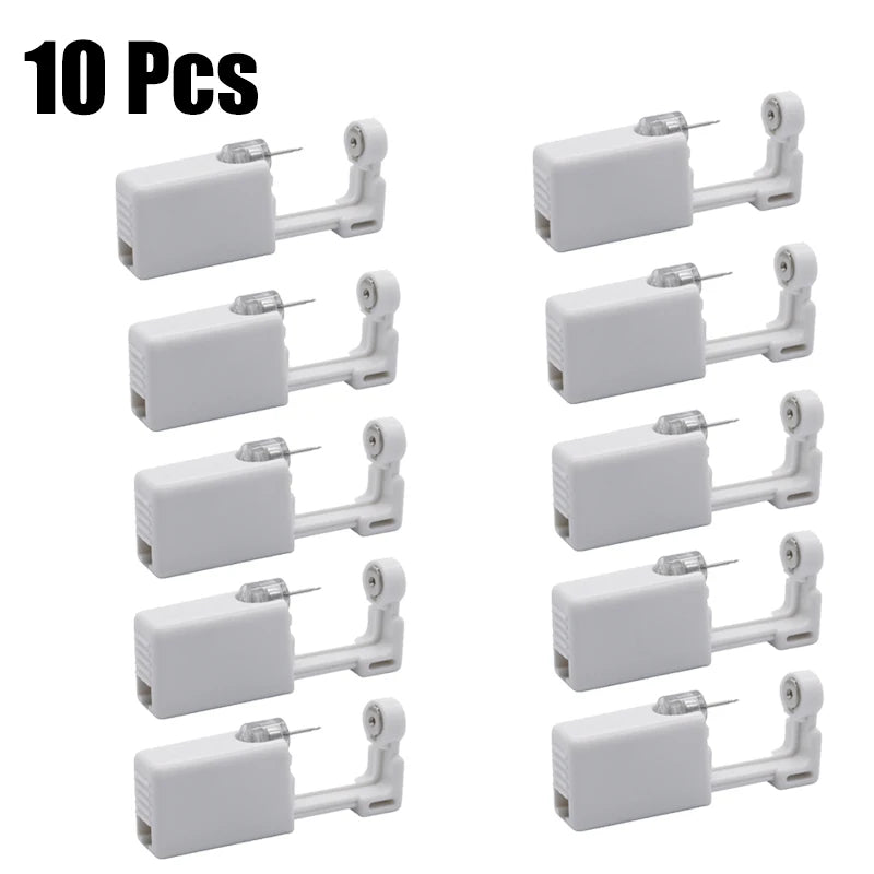 40Pcs Ear Piercing Gun Kit Disposable Nose Earring Piercer Tool Machine Kit