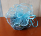 50pcs Organza Gift Bags with Handles for Jewelry/Wedding DIY Packaging