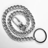 Long Trousers Hipster Key Chains Punk Street Big Ring Key Ring Metal Wallet