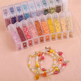 40g 4mm Frosted Matte Glass Rice Beads DIY Necklace Jewelry Accessories