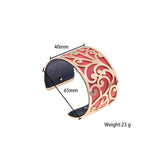 40mm Reversible Bracelet for Women with Flower Charm