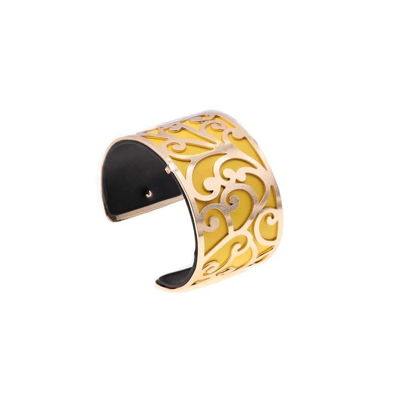40mm Reversible Bracelet for Women with Flower Charm