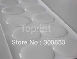 40mm Clear Epoxy Seals Stickers for DIY Crafting - 3D Effect