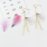 Dragonfly Wings Organza Fabric Charm - Craft Findings