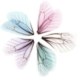 Dragonfly Wings Organza Fabric Charm - Craft Findings