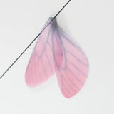 Dragonfly Wings Organza Fabric Charm - Craft Findings