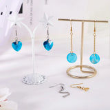 40pcs 304 Stainless Steel Ear Wires Fish Hook & Pinch Bails for Earrings