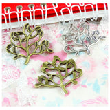 40pcs Tree Of Life Charm Pendant For Jewelry Making Findings