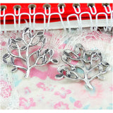 40pcs Tree Of Life Charm Pendant For Jewelry Making Findings