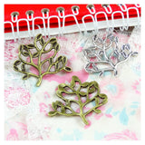 40pcs Tree Of Life Charm Pendant For Jewelry Making Findings