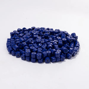40pcs 5x4mm Enamel Tube Beads DIY Rainbow Necklace Bracelet