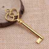 40pcs Antique Silver/Bronze Key Pendants 60mm Key Pendant Charm