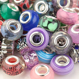 40pcs Alloy Glazed Resin Art Mixed Pack 4.5mm Beads for DIY Jewelry Making