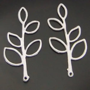 Antique Bronze Necklace Pendant Tree Branches Charm
