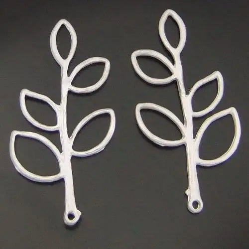 Antique Bronze Necklace Pendant Tree Branches Charm