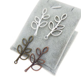 Antique Bronze Necklace Pendant Tree Branches Charm