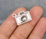 40pcs Antique Tibetan Silver Camera Charms Pendant 21x16mm