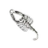 40pcs Tibetan Silver Scorpion Charms Pendant 42x15mm