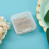 40pcs 304 Stainless Steel Ice Pick Pinch Bails Clips 1~1.2mm for Jewelry Making