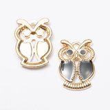 40pcs Colorful Enamel Owl Pendant Earring Bracelet Necklace Pendants