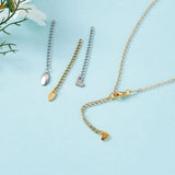 40pcs Stainless Steel Jewelry Finding Kits with Extenders and Clasps