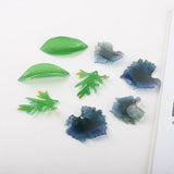 40pcs Resin Leaf Maple Charms Earring Necklace Pendant Accessory
