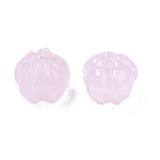 40pcs Lampwork Flower Beads for DIY Jewelry Making Crafts - Hole: 1.2mm