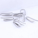 40Pcs Rose Gold Hypoallergenic Earring Hooks Stainless Steel Ear Wires DIY Jewel