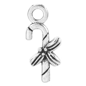 40pcs Beauty Silver Christmas Scepter Charms Pendant