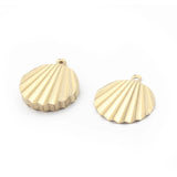 40pcs Raw Brass Weaved Round Disc Pendants for Jewelry Making