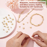 40pcs 18K Plated Spacer Bead Charms Vintage Pendant Beads for DIY Jewelry Making