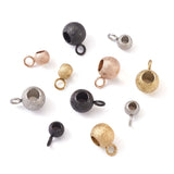 40pcs Stainless Steel Bail Beads for Jewelry Making