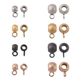 40pcs Stainless Steel Bail Beads for Jewelry Making